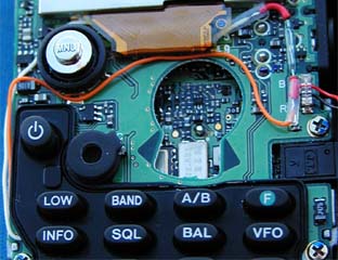 Kenwood TH-F7E modifications